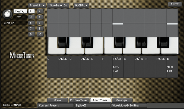 Concert Strings 2 Micro GUI