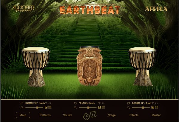 EARTHBEAT AFRICA main GUI