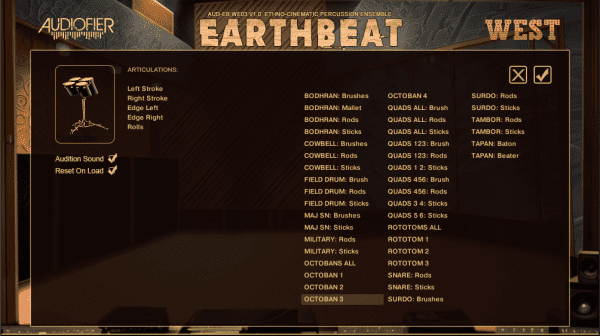 EARTHBEAT WEST GUI 2