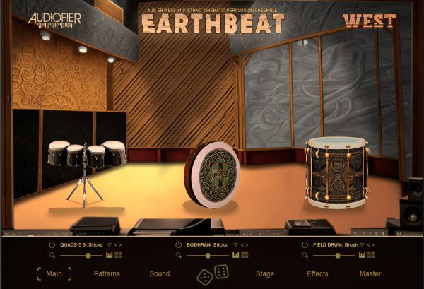 EARTHBEAT WEST main GUI