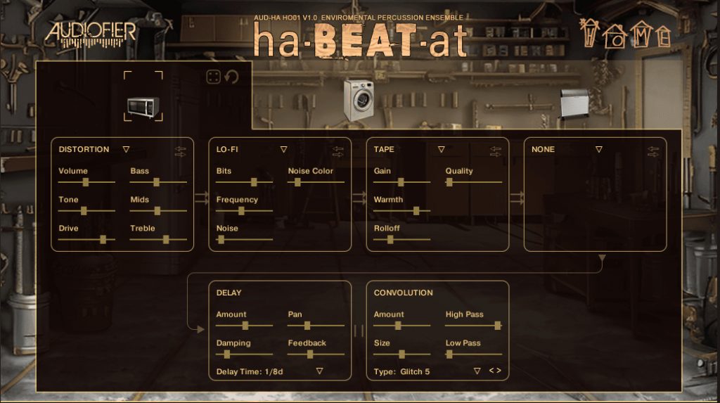 haBEATat HOME GUI 3