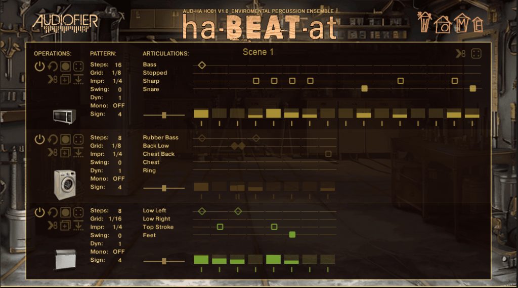 haBEATat HOME GUI 6