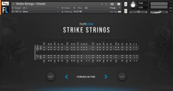 Strike Strings GUI