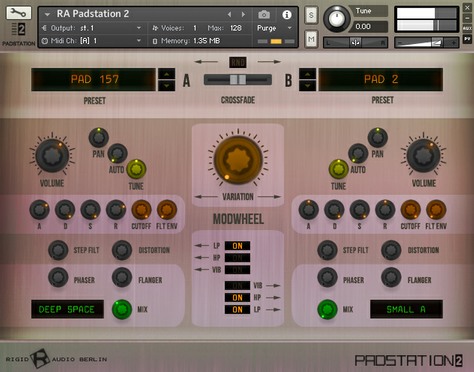 Padstation II GUI