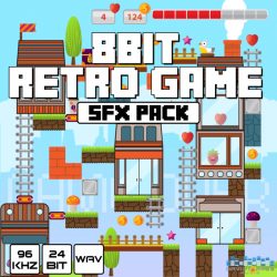 8-Bit Retro Game SFX Pack by David Dumais Audio