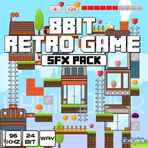 8-Bit Retro Game SFX Pack by David Dumais Audio