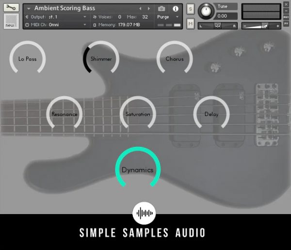 Ambient Scoring Bass GUI