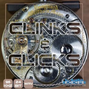 Clinks and Clicks SFX by David Dumais Audio