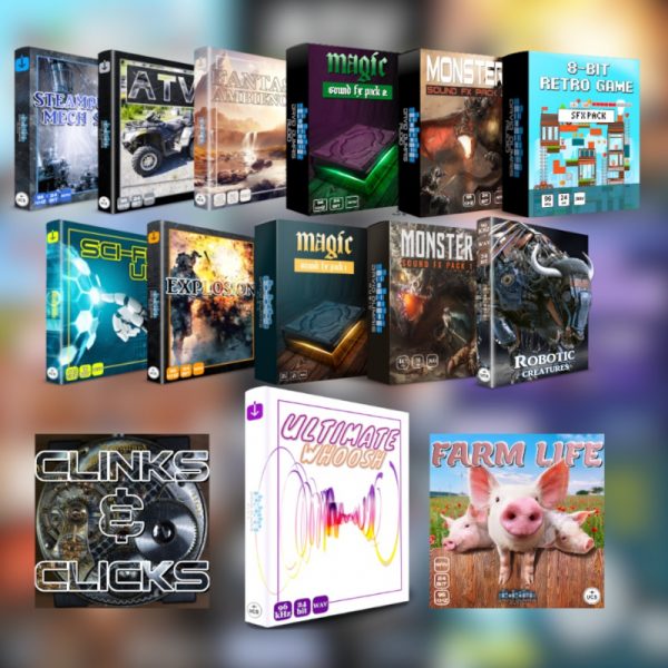Everything SFX Bundle by David Dumais Audio