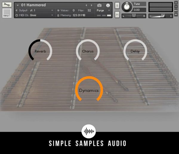 Hammered Dulcimer Collection GUI