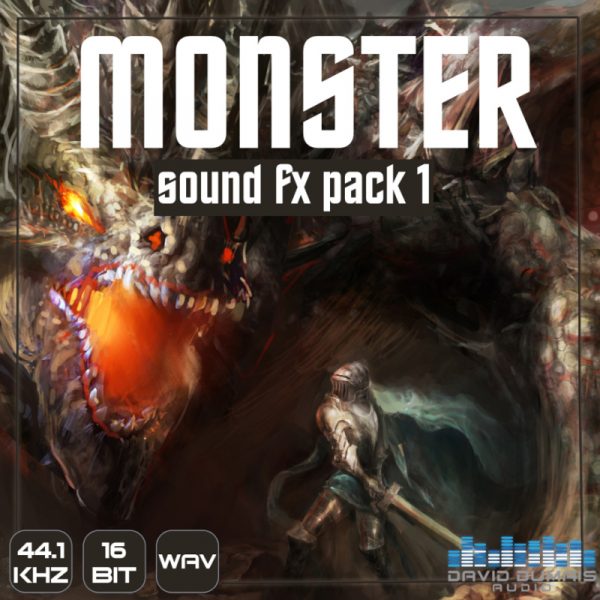 Monster SFX Pack 1 by David Dumais Audio