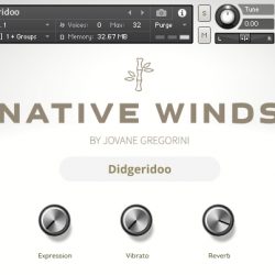 Native Winds Didgeridoo by GSamples