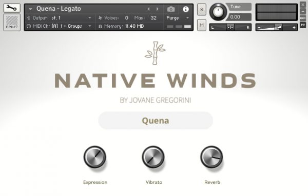 Native Winds Quena by GSamples