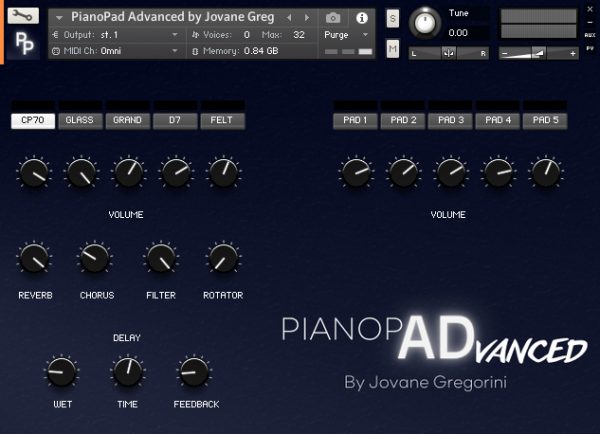 PianoPad Advanced by GSamples