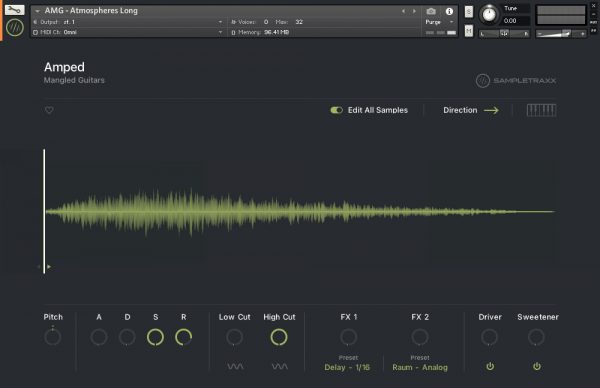 Amped Mangled Guitars GUI