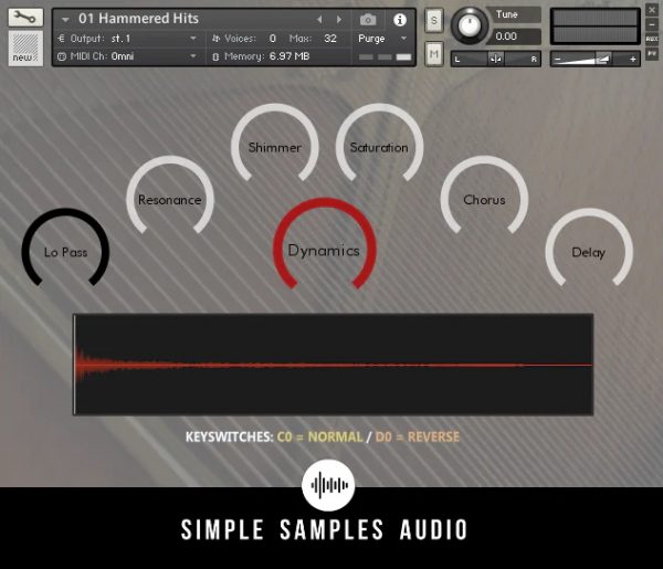 Horror Piano GUI