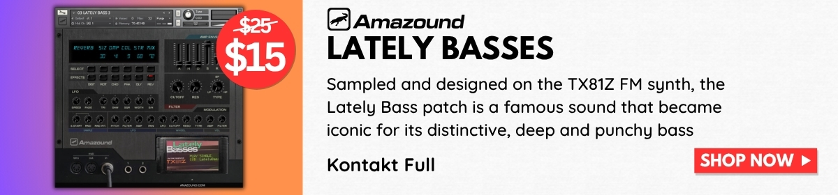 Lately Basses Weekly Featured Deal small banner