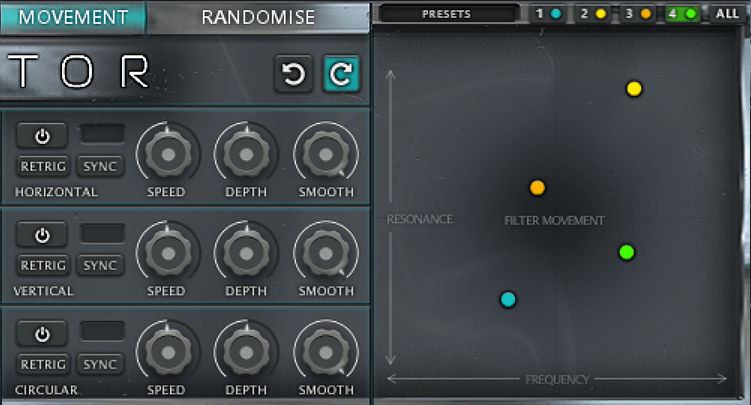 Vektor 2 move-filters