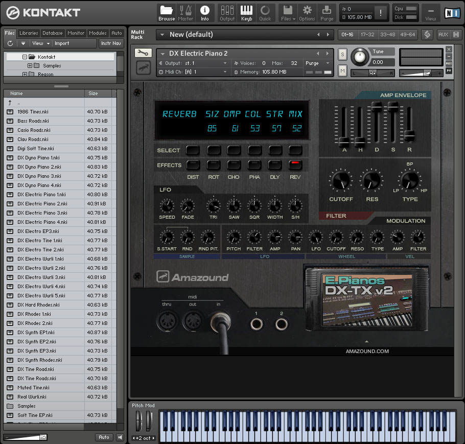 DX-TX Vol 2 presets