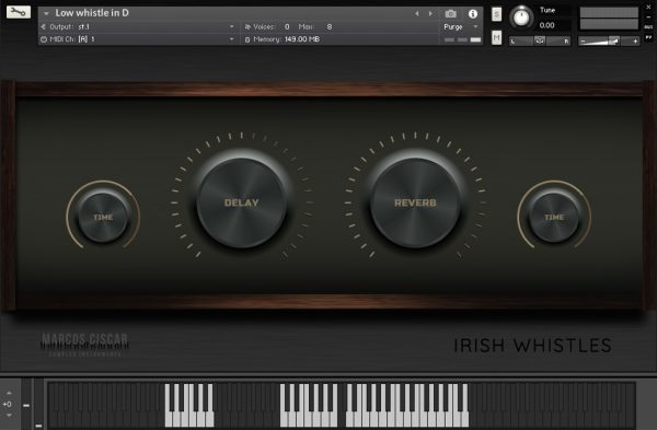 Irish Whistles GUI
