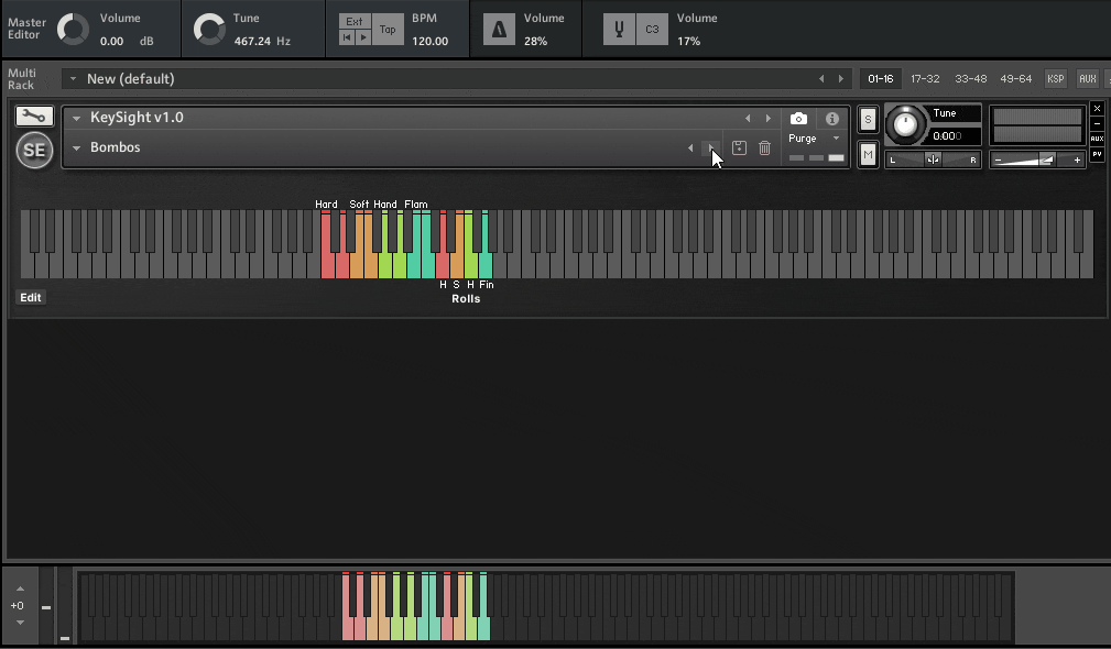 KeySight Key Presets