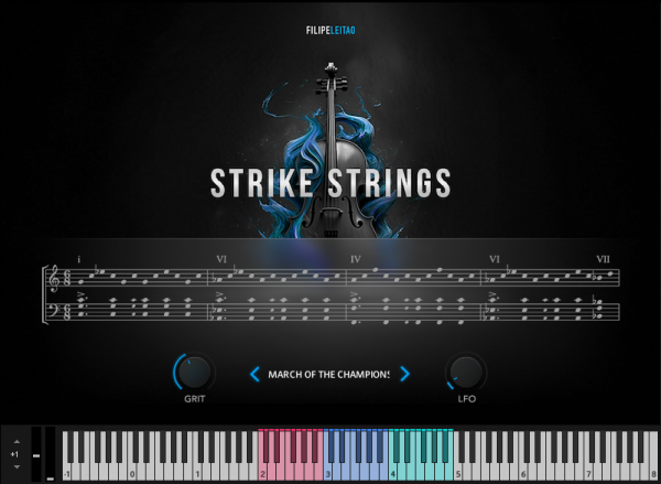 Strike Strings Phrases GUI