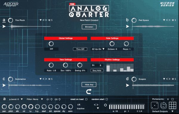 The Analog Quarter GUI 2