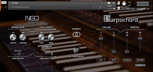 NEO Series Harpsichord GUI