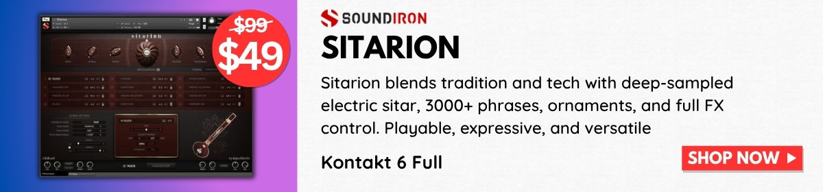 Sitarion by Soundiron Weekly Featured Deal small banner