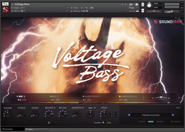 Voltage Bass GUI