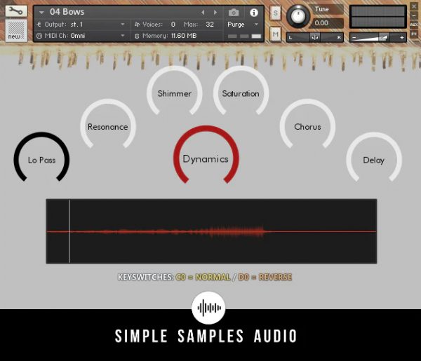 Horror Dulcimer GUI