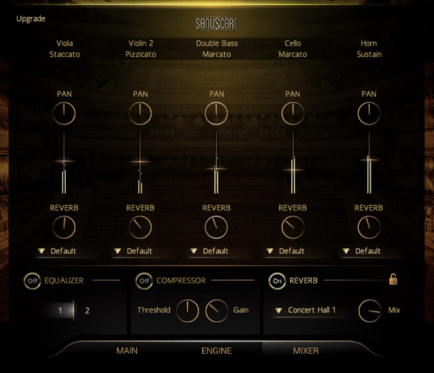 The Orchestra Elements GUI 5