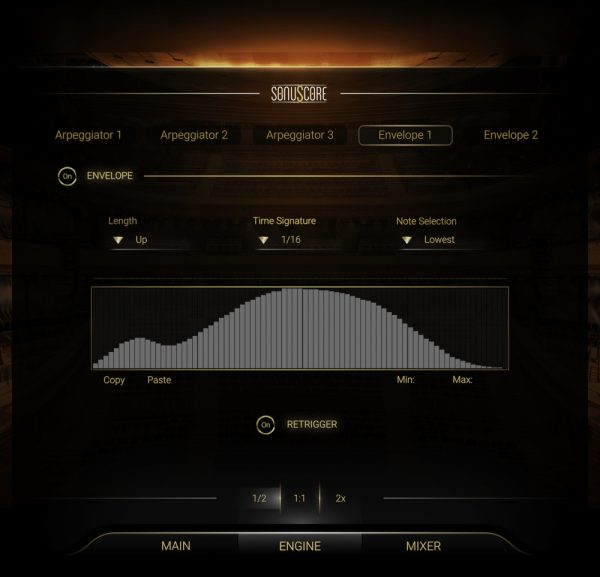 The Orchestra Envelope GUI