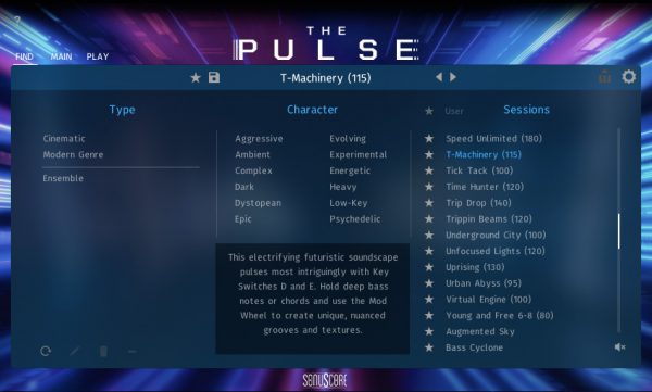 The Pulse Find Page
