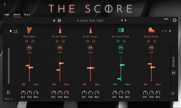 The Score Essentials GUI 1