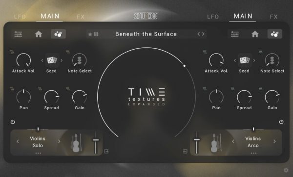 Time Textures Expanded Emitter Page